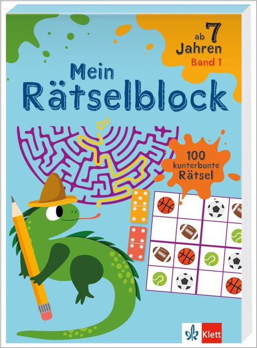 Mein Rätselblock ab 7 Jahren Band 1 - 100 kunterbunte Rätsel