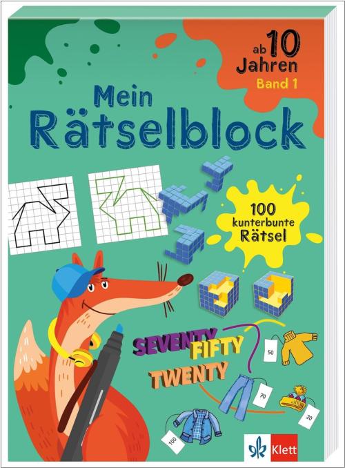 Mein Rätselblock ab 10 Jahren Band 1 - 100 kunterbunte Rätsel