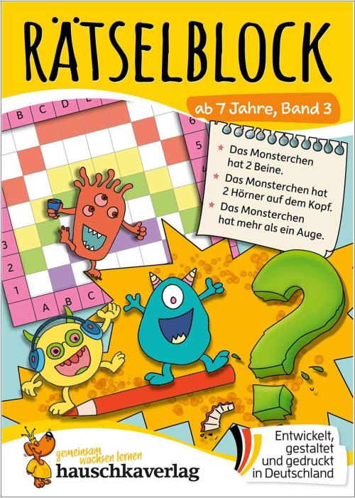Rätselblock - ab 7 Jahre (Band 3)