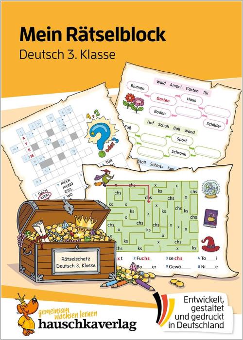 Mein Rätselblock Deutsch 3. Klasse - Rätsel für kluge Köpfe