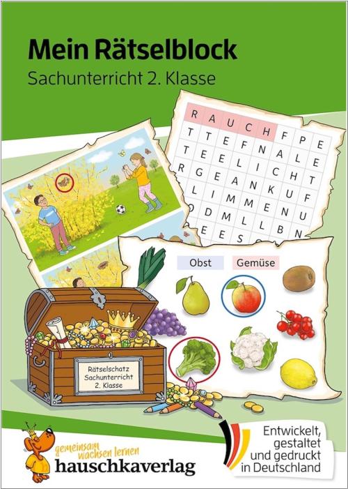 Mein Rätselblock - Sachunterricht 2. Klasse