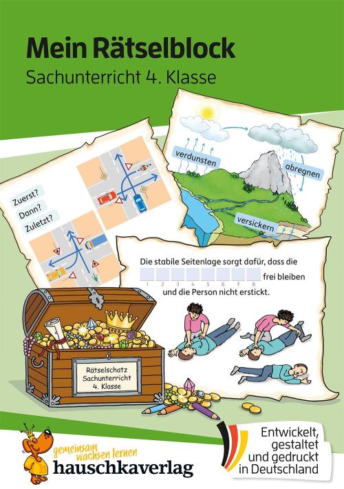Mein Rätselblock Sachunterricht 4. Klasse - Rätsel für kluge Köpfe