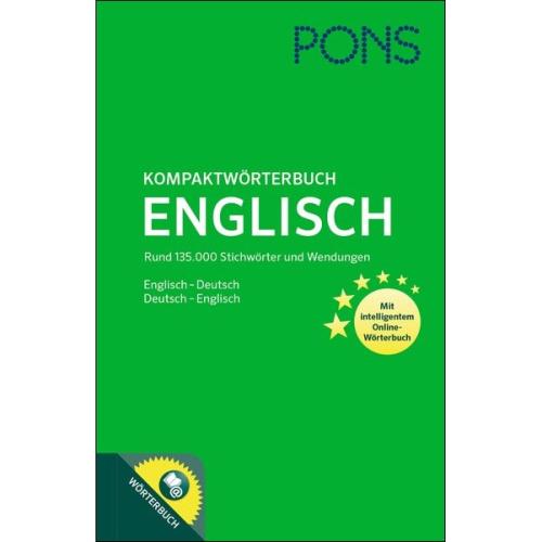 PONS Kompaktwörterbuch Englisch (20179