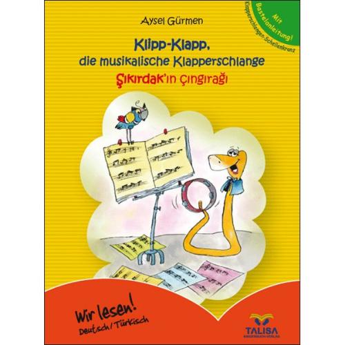 Klipp-Klapp, die musikalische Klapperschlange - Deutsch-Türkisch