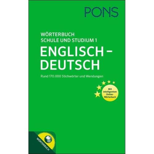 PONS Wörterbuch für Schule und Studium Englisch-Deutsch